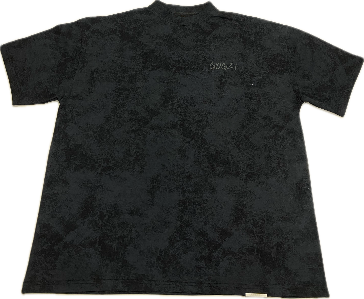 Black washed T-shirt