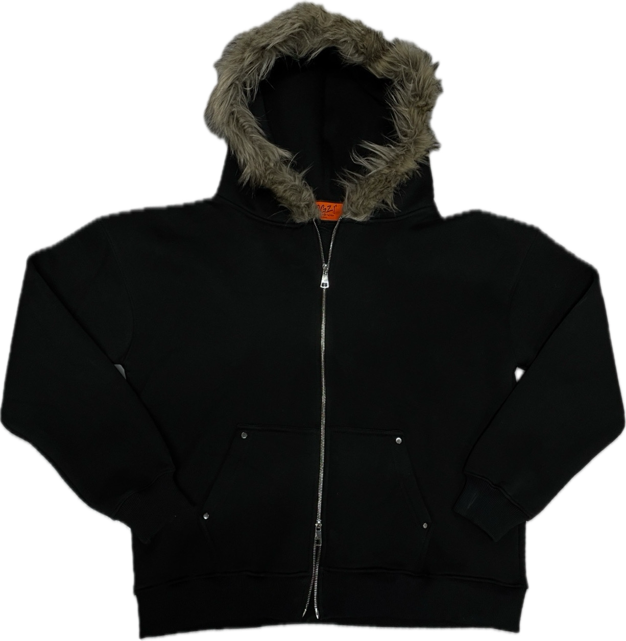 FUR DOUBLE ZIP
