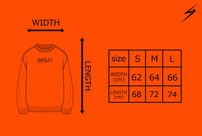 NETTED CREWNECK (WHITE)