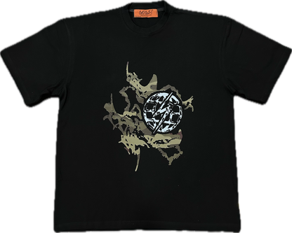 BLACK ARMOUR TEE